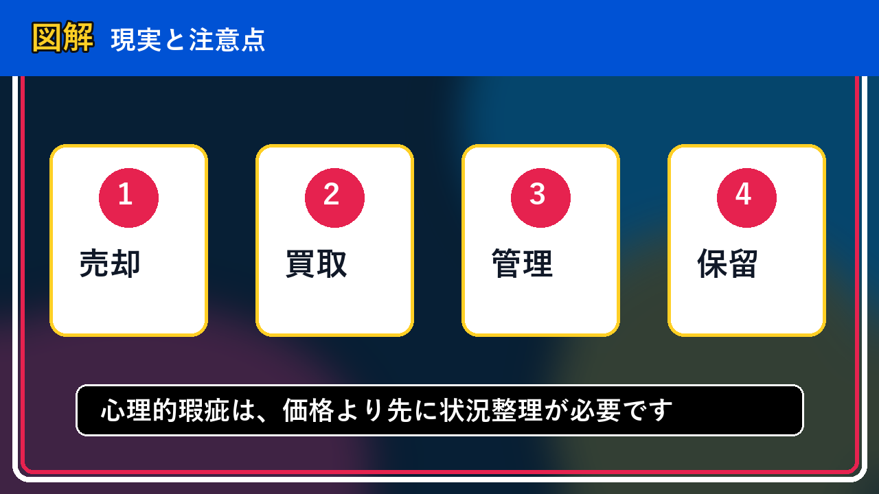 深川市で心理的瑕疵は買取できる？相談前に整理したいこと
