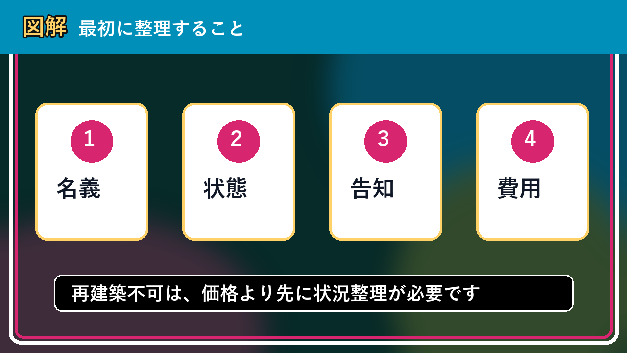 鹿部町で再建築不可は売却できる？後悔しないための判断軸