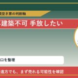 湧別町で再建築不可 手放したいに悩む方へ｜手放す前の判断軸
