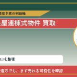幌延町で長屋連棟式物件 買取を考える前に知るべき判断軸