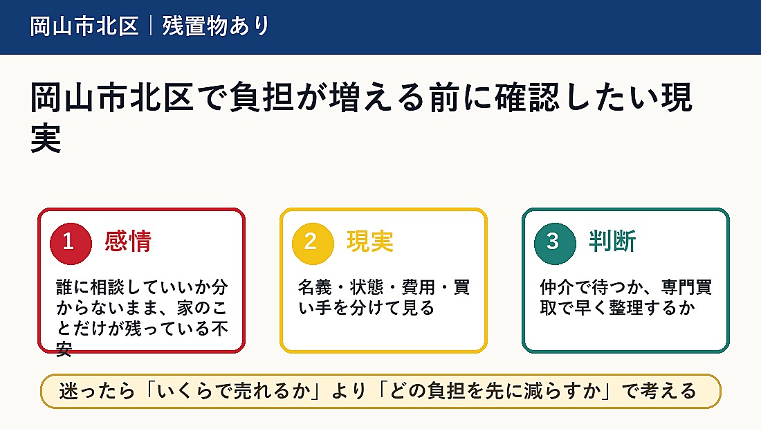 岡山市北区で負担が増える前に確認したい現実