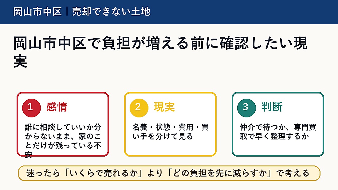 岡山市中区で負担が増える前に確認したい現実