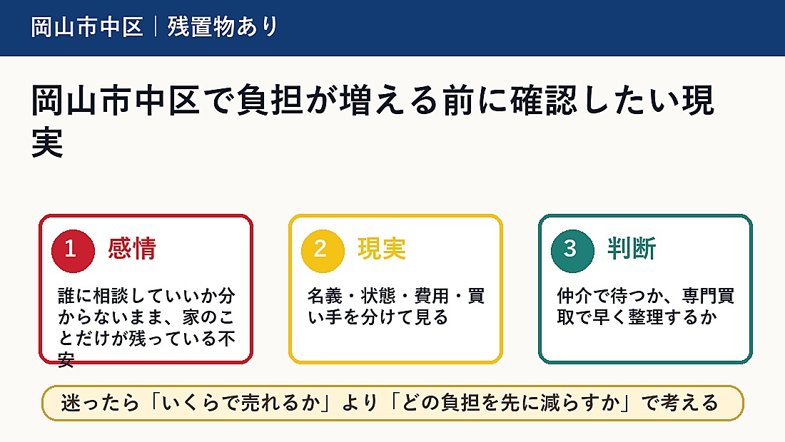 岡山市中区で負担が増える前に確認したい現実