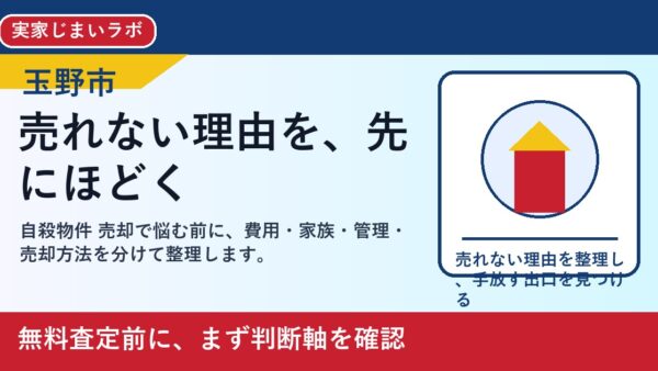 玉野市で自殺物件 売却を考える方へ｜後悔しない判断軸と相談先